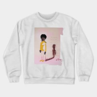 Clinton Body Count x Model | dream conspiracy hidden shadows | tilley painting Crewneck Sweatshirt